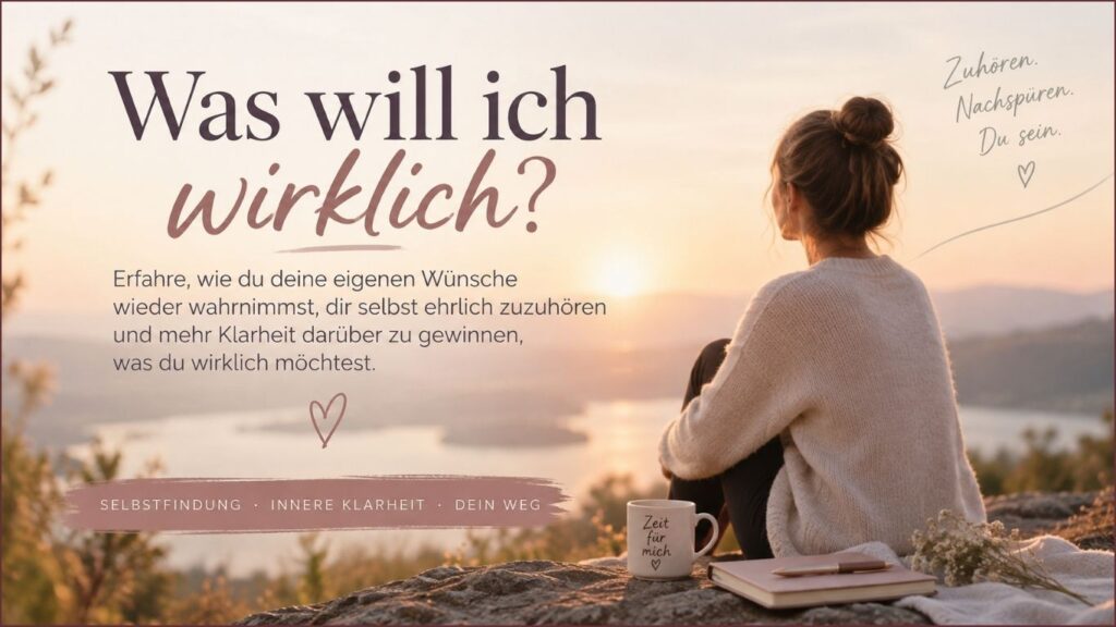Was will ich wirklich?